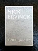 Nick Ervinck - GNI-RI - catalogus, Verzenden, Nieuw, Beeldhouwkunst