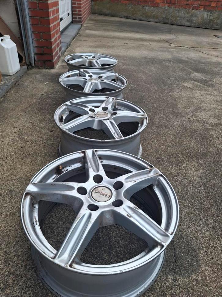 DEZENT alu 16" 5x114,3 velgen, Auto-onderdelen, Banden en Velgen, Velg(en), Ophalen