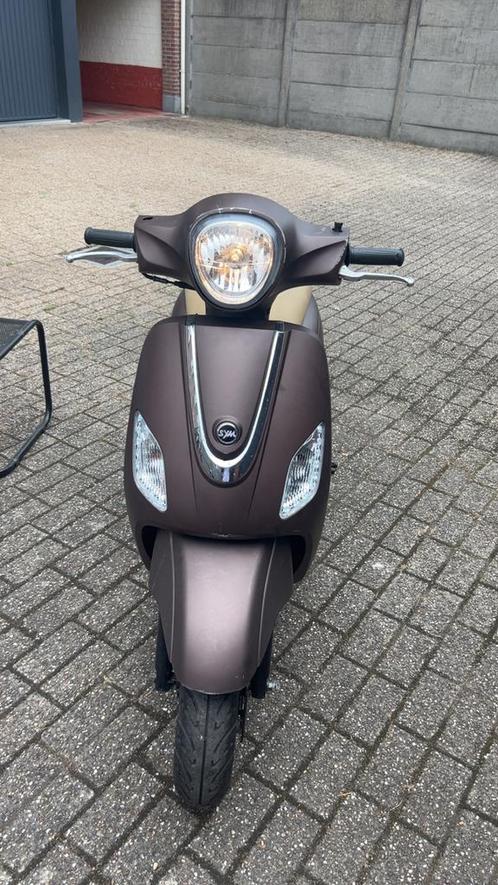Sym fiddle 3 B-klasse 50cc, Fietsen en Brommers, Scooters | SYM, Zo goed als nieuw, Fiddle, Klasse B (45 km/u), Benzine, Ophalen