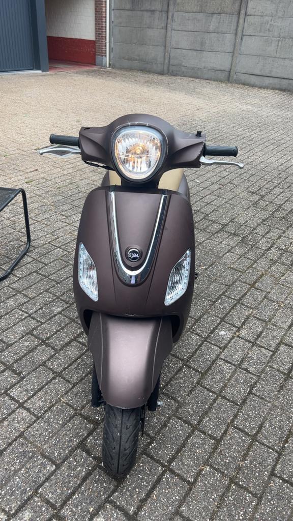 Sym fiddle 3 B-klasse 50cc, Fietsen en Brommers, Scooters | SYM, Zo goed als nieuw, Fiddle, Klasse B (45 km/u), Benzine, Ophalen