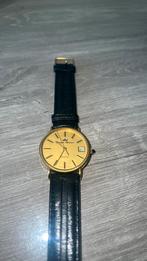 Horloge 18karaat electro plated, Antiek en Kunst, Ophalen of Verzenden, Goud