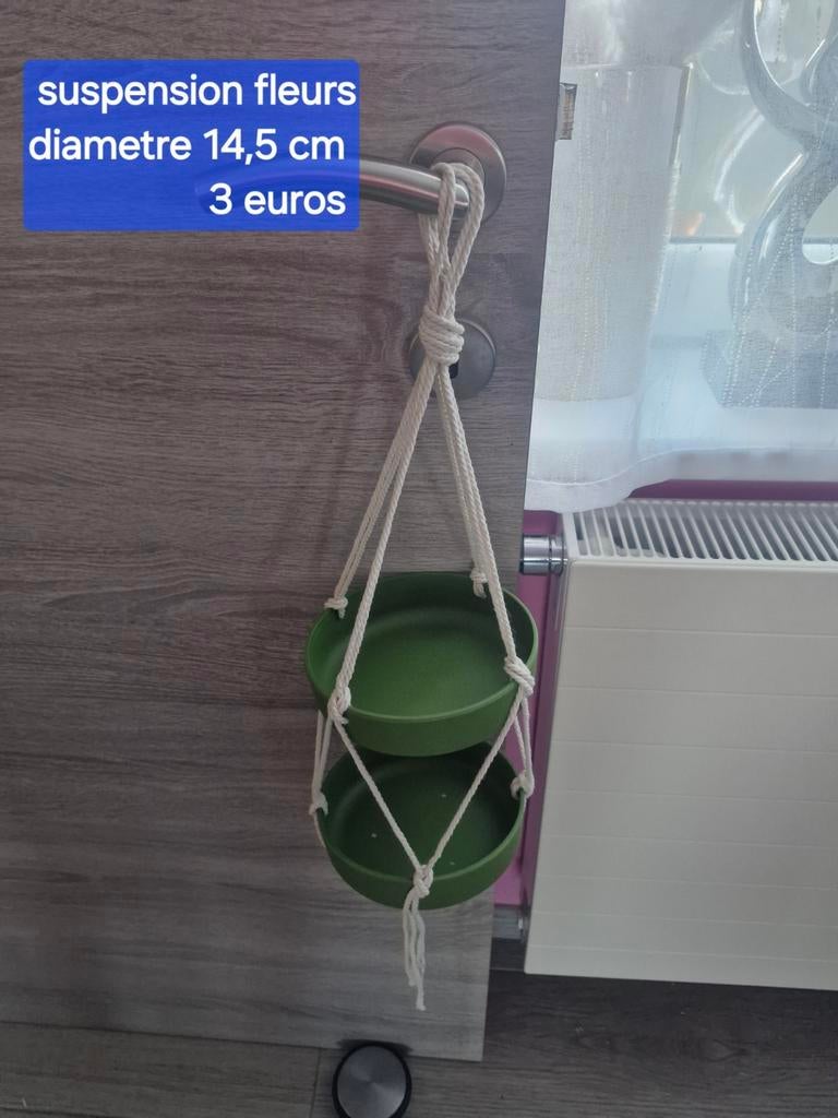 Suspention pour plante diamètre 14,5 cm, Jardin & Terrasse, Enlèvement ou Envoi, Utilisé