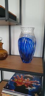 Val saint lambert vaas nr 51 gesigneerd. Hoogte 30.5 cm, Antiek en Kunst, Ophalen