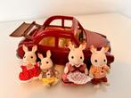 Sylvanian family auto met konijntjes, Enfants & Bébés, Jouets | Véhicules en jouets, Comme neuf, Enlèvement