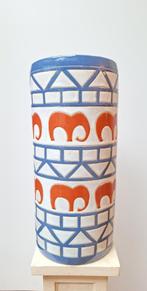 Vase et porte-parapluie rétro en céramique W-Germany Elephan, Enlèvement ou Envoi