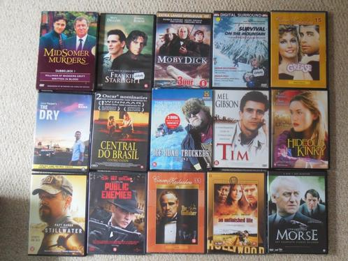 Diverse DVD's aan 2 €/st. -  met o.a. Midsomer Murders, Cd's en Dvd's, Dvd's | Drama, Gebruikt, Ophalen of Verzenden