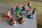 Marios Bros collection figurines en plastique voir photos, Comme neuf, Humain, Enlèvement ou Envoi