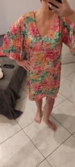 Nieuwe elegante jurk met veelkleurige print Rue des Abbesses, Overige kleuren, Rue des Abbesses, Nieuw, Ophalen of Verzenden