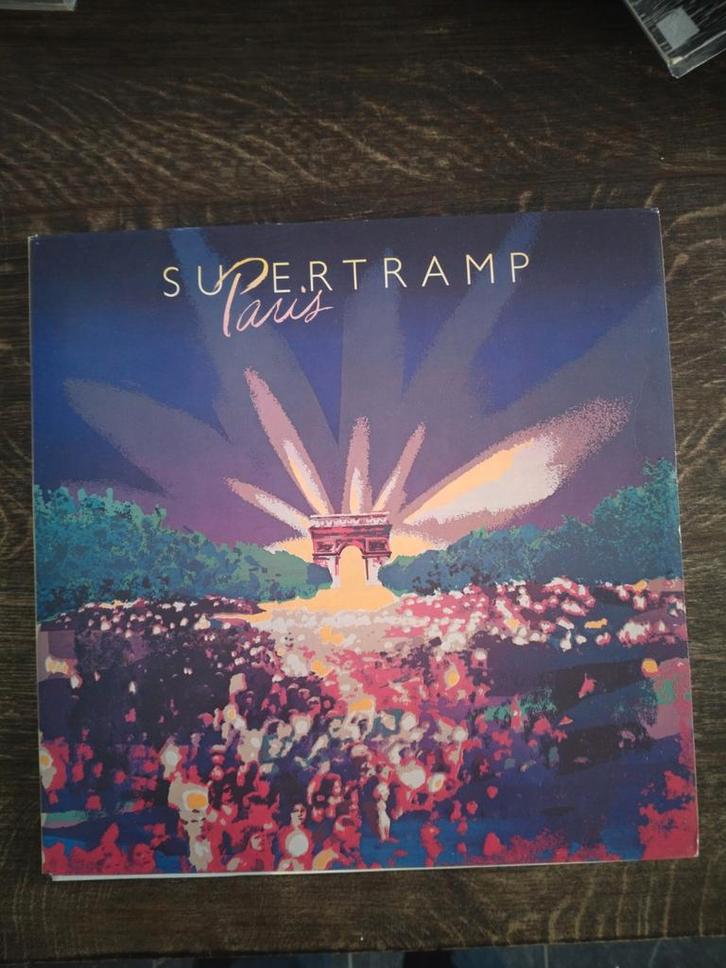 lp supertramp paris 2 lp set, Cd's en Dvd's, Vinyl | Rock, Ophalen of Verzenden