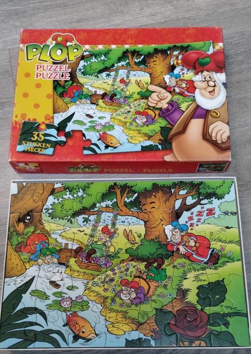 Plop in het bos puzzel 35 stuks compleet, Kinderen en Baby's, Speelgoed | Kinderpuzzels, Gebruikt, 4 tot 6 jaar, 10 tot 50 stukjes