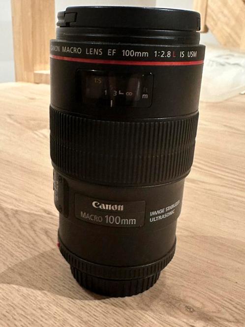 Canon macro objectief 100mm, Audio, Tv en Foto, Foto | Lenzen en Objectieven, Zo goed als nieuw, Ophalen of Verzenden