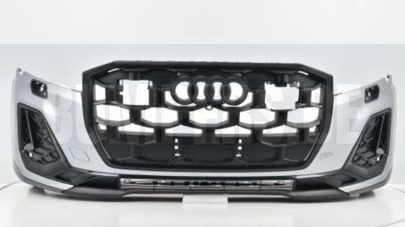 Bumper AUDI Q7 4M 4M0 S-LINE SLINE II FACELIFT 2024- Voorbum, Auto-onderdelen, Carrosserie, Bumper, Voor, Gebruikt, 6 maanden garantie