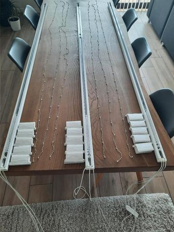 Set van 3 lamelrails beschikbaar voor biedingen