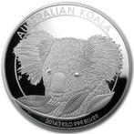 Australië - 1Kg Zuiver zilver Koala 2014, Timbres & Monnaies, Monnaies | Océanie, Enlèvement, Argent