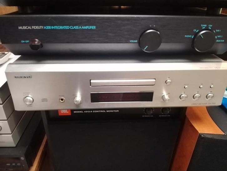 Onkyo DX-7555.  CD, Audio, Tv en Foto, Cd-spelers, Gebruikt, Ophalen