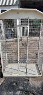 grande volière avec accessoires et éclairage, Enlèvement, Comme neuf, Métal, Volière