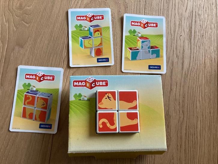 Geomag Magicube (magnetisch bouwspel), Kinderen en Baby's, Speelgoed | Educatief en Creatief, Zo goed als nieuw, Bouwen, Puzzelen