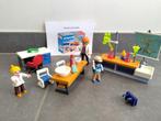 Classe de chimie - école Playmobil 9456, Ophalen of Verzenden, Zo goed als nieuw, Complete set
