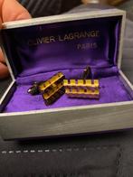 Oude mooie Manchetten knopen, Handtassen en Accessoires, Manchetknopen, Ophalen, Gebruikt, Overige materialen, Verguld