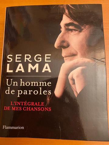 "Un homme de paroles" - Livre de Serge Lama