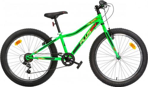 Aurelia Plus 24 Inch Junior 6V V-Brakes Groen, Fietsen en Brommers, Fietsen | Jongens, Nieuw, 24 inch, Handrem, Versnellingen