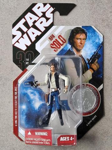 Star Wars Hasbro Han Solo TAC 30th Anniversary figuur hope beschikbaar voor biedingen