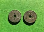 België - Duo 5 c Fr & NL Kon. LII - 1905, Postzegels en Munten, Verzenden, Setje
