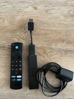Fire TV Stick 4K, TV, Hi-fi & Vidéo, Lecteurs multimédias, Comme neuf, HDMI, Enlèvement ou Envoi, Sans disque dur