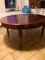 Table ovale en acajou style Louis Philippe, Antiquités & Art, Enlèvement