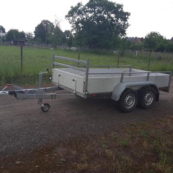Anssems D20 geremde aanhangwagen 2000Kg NIEUWE BODEM beschikbaar voor biedingen