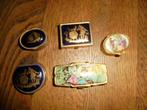 Pillendoosje / Romantische afbeelding / 5 stuks in 1 koop, Antiek en Kunst, Ophalen