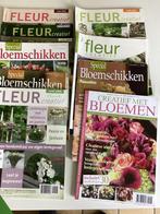 Tijdschriften bloemschikken lot, Livres, Loisirs & Temps libre, Utilisé, Enlèvement ou Envoi