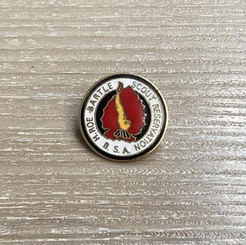 PIN - SCOUT RESERVATION - SCOUT CAMP USA, Envoi, Utilisé, Autres sujets/thèmes, Insigne ou Pin's