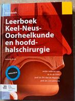 Leerboek keel-neus-oorheelkunde en hoofd-halschirurgie, Ophalen of Verzenden