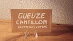 Brasserie bière étiquette Gueuze Cantillon #2, Collections, Marques de bière, Comme neuf, Autres marques, Autres types, Enlèvement ou Envoi