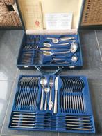 Complete vergulde bestekset - servicekoffer SBS solingen, Ophalen of Verzenden, Gebruikt, Bestekset
