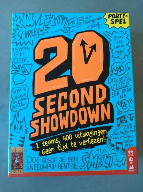20 seconds showdown, Hobby & Loisirs créatifs, Jeux de société | Jeux de plateau, Comme neuf, Cinq joueurs ou plus, Enlèvement ou Envoi