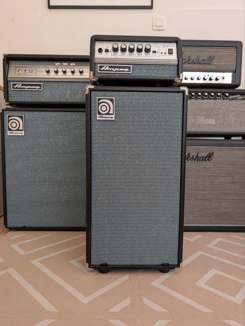 Ampeg SVT Micro VR stack, Muziek en Instrumenten, Versterkers | Bas en Gitaar, Zo goed als nieuw, Basgitaar, 100 watt of meer