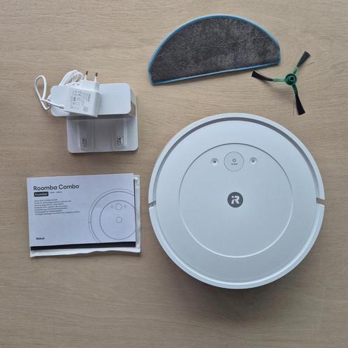 Robotstofzuiger iRobot Roomba Combo, Elektronische apparatuur, Stofzuigers, Zo goed als nieuw, Robotstofzuiger, Reservoir, Ophalen