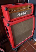 Marshall mg100hdfx met cabinet. In Apple Red, Musique & Instruments, Amplis | Basse & Guitare, Comme neuf, Enlèvement ou Envoi