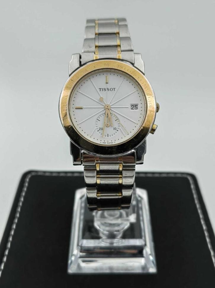 Tissot Chronograph Monopusher - Ref. L 366.G, Handtassen en Accessoires, Horloges | Antiek, Polshorloge, Tissot, Staal, 1960 of later