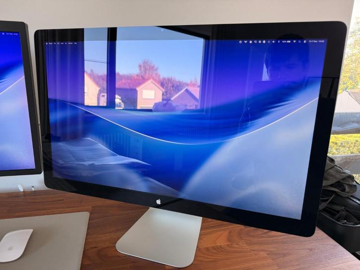 Apple Thunderbolt Display 27" (27MD5KA), Computers en Software, Monitoren, Gebruikt, Thunderbolt, Ingebouwde camera, Ophalen