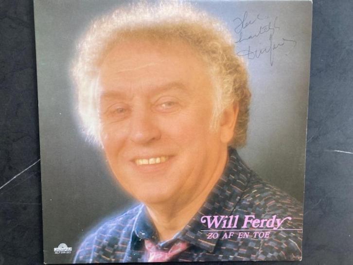 Will Ferdy gesigneerde LP, Cd's en Dvd's, Vinyl | Nederlandstalig, Zo goed als nieuw, Streekmuziek, 12 inch, Ophalen of Verzenden