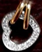 Grote hanger van goud en diamant, Verzenden, Goud, Hanger, Met edelsteen