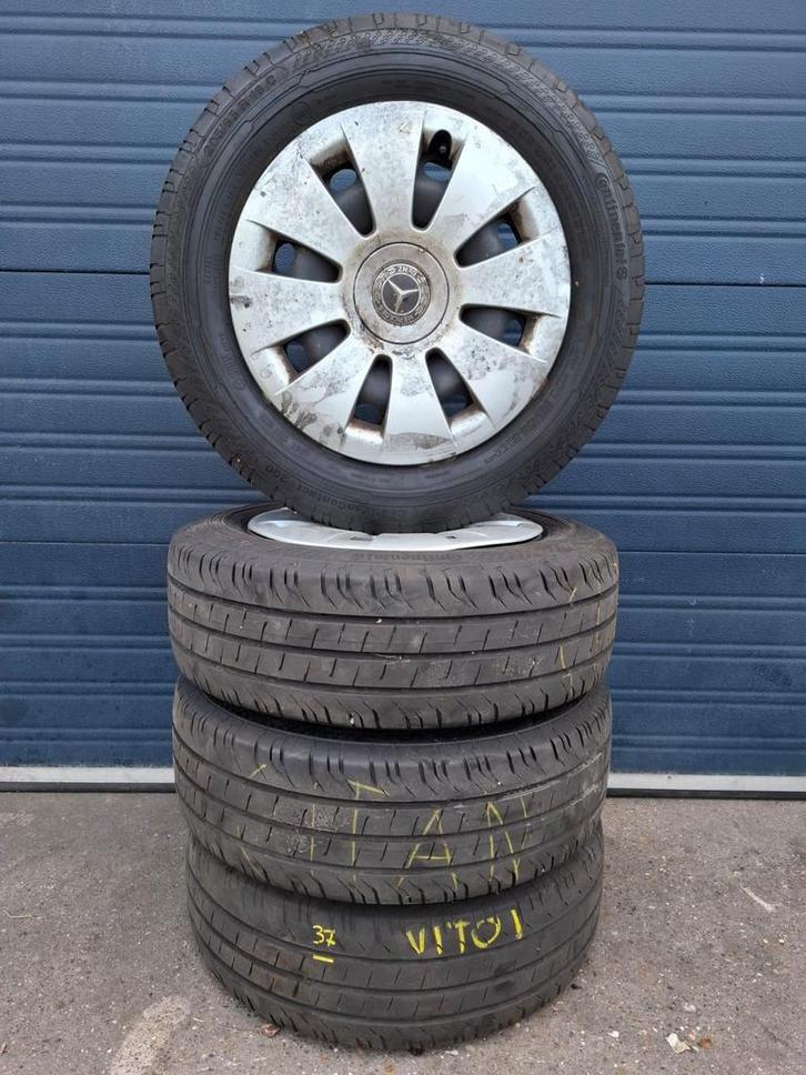Mercedes-Benz Vito Viano velgen 205-65-16 5x112 - Set 20.37, Auto-onderdelen, Banden en Velgen, Banden en Velgen, Zomerbanden