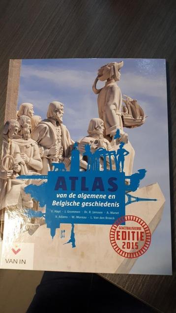 Atlas van de algemene en Belgische geschiedenis beschikbaar voor biedingen