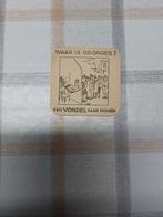 Oud bierviltje brouwerij Vondel Meulebeke, Verzamelen, Biermerken, Ophalen of Verzenden