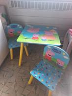 Peppa pig tafeltje met stoelen, Ophalen, Zo goed als nieuw, Stoel(en)