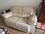 Twee zit fauteuil Chateau Dax crème wit, Huis en Inrichting, Fauteuils, Ophalen, Zo goed als nieuw, Leer, 125 cm of meer