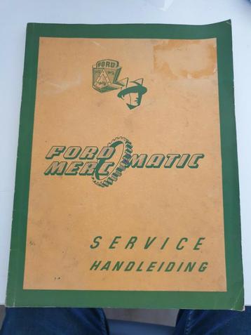 Ford-O-Matic Merc-O-Matic HANDBOEK koppeling beschikbaar voor biedingen